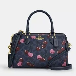 Coach Cherry Rowan  Satchel
